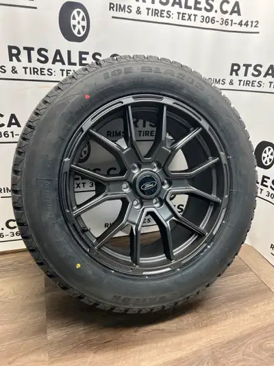 Set of four 275/55R20 Sailun Ice Blazer WINTER tires on 20 inch rims -- FITS Ford F150 & Expedition...