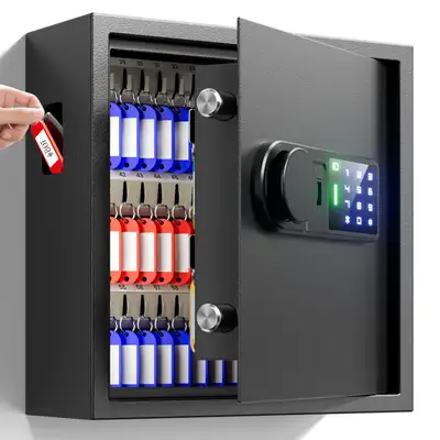 BRAND NEW - 65-Key Electronic Key Safe Lock Box, Anti-Theft  &, View more