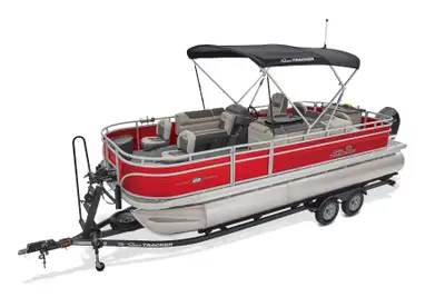 The All New Look 2026 Sun Tracker Fishin’ Barge 22 XP3-TRITOON - Best Pontoon Boat $96,995 -$10,000...