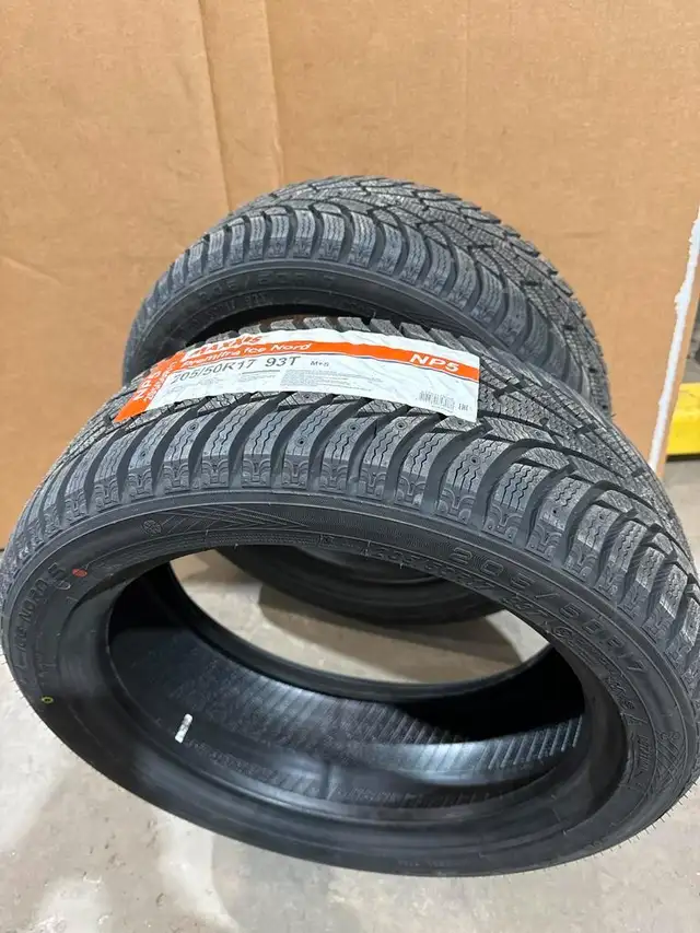 Two Brand New 205/50R17 Maxxis Premitra Ice Nord Winter Tires  N in Tires & Rims in Calgary - Image 3