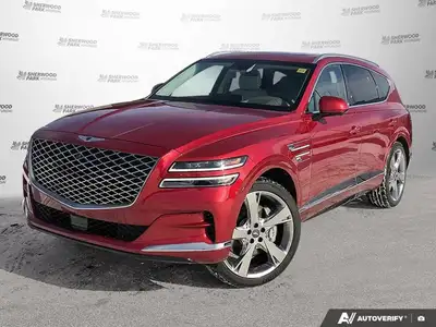 This Genesis GV80 has a strong Twin Turbo Premium Unleaded V-6 3.5 L/212 engine powering this Automa...