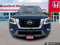Embark on your next grand adventure with the majestic 2023 Nissan Armada Platinum. This blue sport u... (image 8)