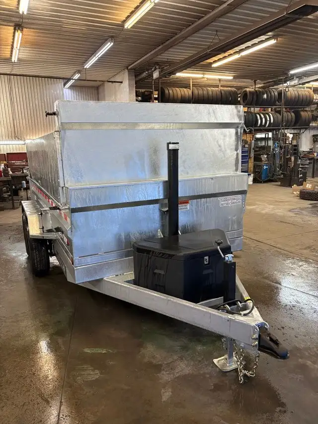 2025 Weberlane DOMPEUR 6' X12' 2ESSIEUX 5200LB.AVEC REHAUSSE CON in Cargo & Utility Trailers in Laval / North Shore - Image 10