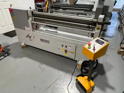 3RHMD  5' x 14 gauge Hydraulic slip roll with digital read out, View more