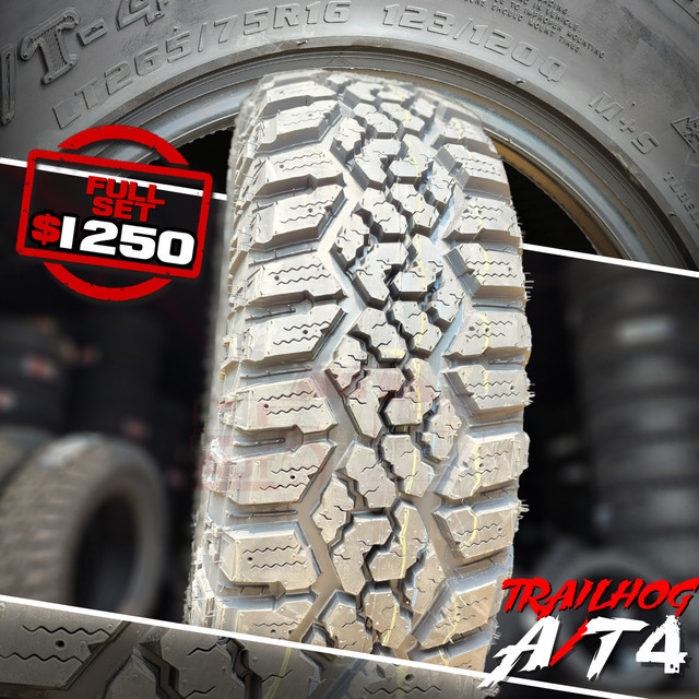 NEW!! TRAILHOG A/T4! LT265/75R16 M+S - Other Sizes Available!! in Tires & Rims in Regina - Image 3