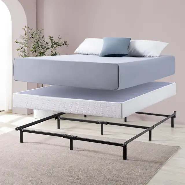 BNIB PRICE IS FIRM - Zinus King Bed Compack 7 Inch Metal Bed Fra in Other in Oshawa / Durham Region - Image 3