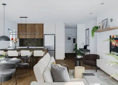 Ottera Saint-Zotique --- Condo / appartement studio, 1 chambre (3 1/2), 2 chambres (4 1/2) et 3 cham...