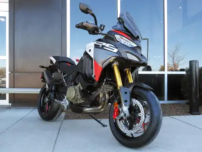 This 2026 Multistrada model is available to order. Contact one of our Sales Specialists for details....