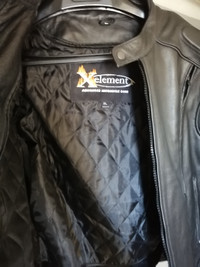 Brand new XElement leather motorcycle jacket