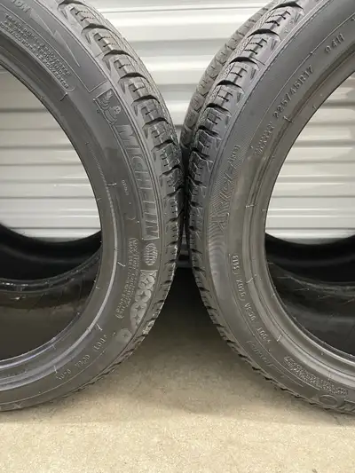 Set4: 225/45R17 94H Michelin X-ICE XI3 FIRM $260: Four Used Winter Tires. FIRM Tires Tread Depth: 6....