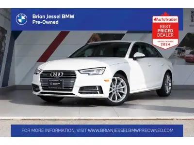 2018 Audi A4 Progressiv 2.0L 4-Cylinder TFSI quattro 7-Speed Automatic S tronic Feel free to browse...