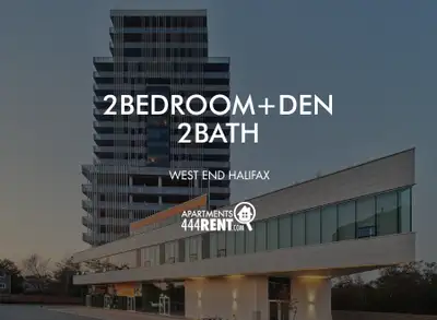 Welcome to West22Living. Find home in Halifaxs West End. 2Bedroom + DEN, 2Bath(1,249sq ft) $2,845 Mo...