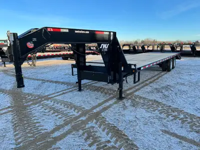 NEW 2026 SWS 8.5 x 32' Gooseneck Trailer Tandem Dual 2 x 10,000 lb Axles w/ Electric Brakes on Both...