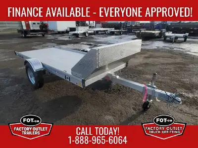 NEW 10ft Multi Trailer from Marlon Trailers - Front Salt Shield - Spare Tire w/ Bolt on Carrier - Ti...
