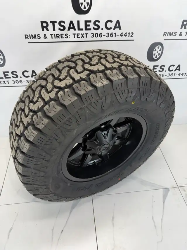 325/65/18 Tires 18x9 Fuel Maverick Rims 8x165 in Tires & Rims in Saskatoon - Image 5