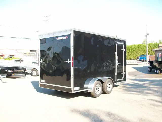 2025 Weberlane galvanise cargo 7' x 14' v-nose 2 essieux rampe 7 in Cargo & Utility Trailers in Laval / North Shore - Image 7