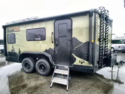 Imperial Outdoors XploreRV X22 travel trailer highlights: Full Bathroom Full Size Bed Booth Dinette...