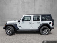 This Jeep Wrangler 4xe has a powerful ECX 2.0L DOHC I-4 DI Turbo PHEV engine engine powering this Au... (image 1)
