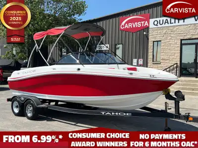 2019 Tracker Tahoe 500TF – 200HP Mercruiser – 79 HOURS – Turnkey Ready Experience the perfect balanc...
