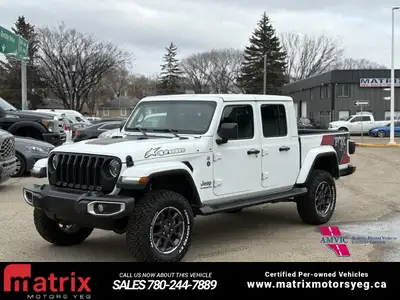 Now Available: 2023 Jeep Gladiator Overland 4x4 Ltd Avail has 58989 KM Key Specifications & Features...