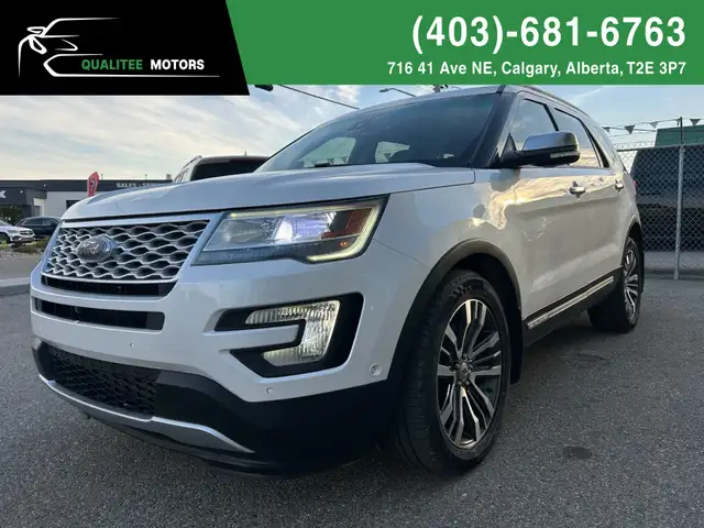 2016 Ford Explorer 4WD Platinum V6 3.5L 6 RIDER WITH CAPTAIN SEA