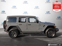 Recent Arrival! Sting-Gray Clearcoat 2021 Jeep Wrangler Unlimited Rubicon 4xe 4WD 8-Speed Automatic... (image 5)