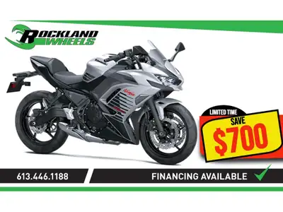 2026 Kawasaki NINJA 650 Built to embody Ninja sportbike lineage, the Ninja 650 motorcycle comes pack...