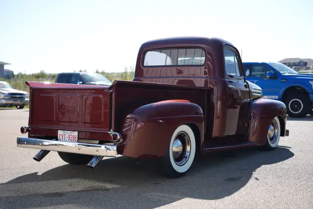 1951 Ford F1 2 DOOR STEP SIDE in Classic Cars in Red Deer - Image 6
