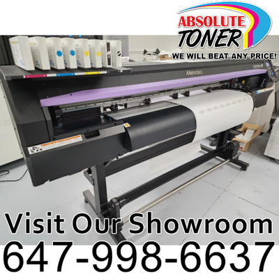 $196/Month for a 54" Mimaki, featuring optional VIVID ORANGE or White, 8-channel CJV150-130 Current...