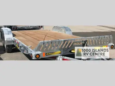 Doors 2 rear ramps Length 18 Foot Brakes Electrical Axles 2 x 3500 pounds .