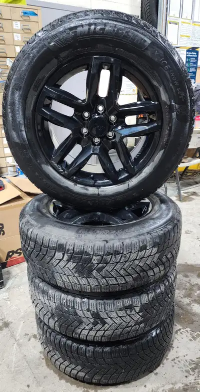 Tires Michelin X-Ice 235/65/17 108T 8/32 Rims Size: 17x7 Bore: 66.9mm Bolt Pattern: 6x120 Offset: 35...