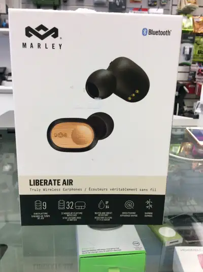 Marley Liberate Air Wireless Earphones- BRAND NEW, View more
