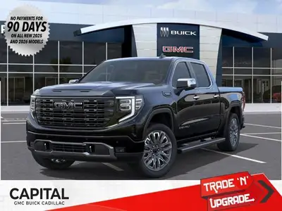 Welcome to Capital GMC! This 2026 GMC Sierra 1500 in Onyx Black is equipped with 4WD and Turbocharge...
