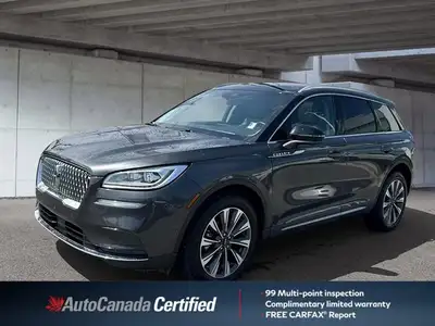 The 2020 Lincoln Corsair Reserve is a sophisticated gray sport utility, delivering an elevated drivi...