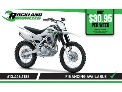 Kawasaki KLX230R 2026 Vivez le plaisir tout-terrain en grand format avec la KLX230R, une moto hors r...
