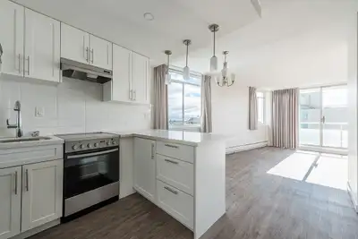 Park Towers is located at 5815 Yew Street, a first class 83-unit concrete mid-rise rental apartment...