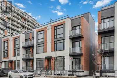 Welcome to this stunning 1,268 sqft. CORNER + UPPER LEVEL townhome, drenched in sunlight and designe...