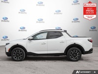 New Price! Odometer is 7330 kilometers below market average! White 2024 Hyundai Santa Cruz Preferred... (image 1)