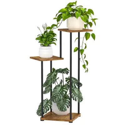 BRAND NEW - 3-Tier Tall Plant Stand Indoor... LOT# 62, View more