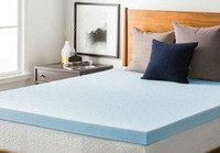 NEW 3 IN MEMORY FOAM GEL INFUSED MATTRESS TOPPER BED Edmonton Edmonton Area Preview