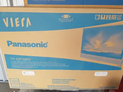 42 IN PANASONIC VIERA PLASMA HD TV / TV STAND, View more
