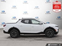 New Price! Odometer is 7330 kilometers below market average! White 2024 Hyundai Santa Cruz Preferred... (image 5)