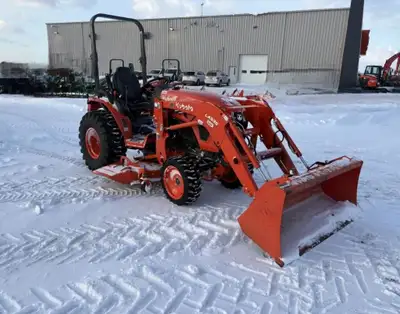2022 Kubota LX2610 - LA535 loader - 60in. QH15 - 362 hours - R4 Tires - Q/A loader - Powertrain Warr...