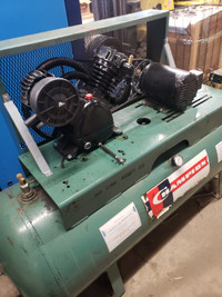 5 HP tank mounted piston air compressor