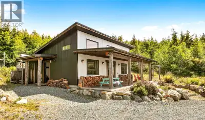 Tucked away on 2.62 acres of natural beauty, this 3-bedroom, 1-bath modern retreat in Jordan River o...