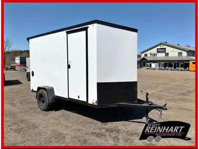 2025 Cross Trailers 6x12 Plus Slant Wedge Nose Alpha SA Cargo Trailer 2990LB GVWR, 3500LB Torsion Of...