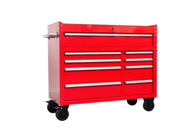 New 42" 9-Drawer Rolling Tool Bench – Heavy-Duty Garage Cabinet in Tool Storage & Benches in Lloydminster - Image 11