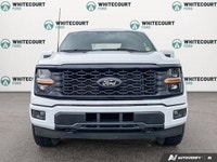 The 2024 Ford F-150 STX in a striking white finish is the perfect blend of power and practicality. I... (image 1)