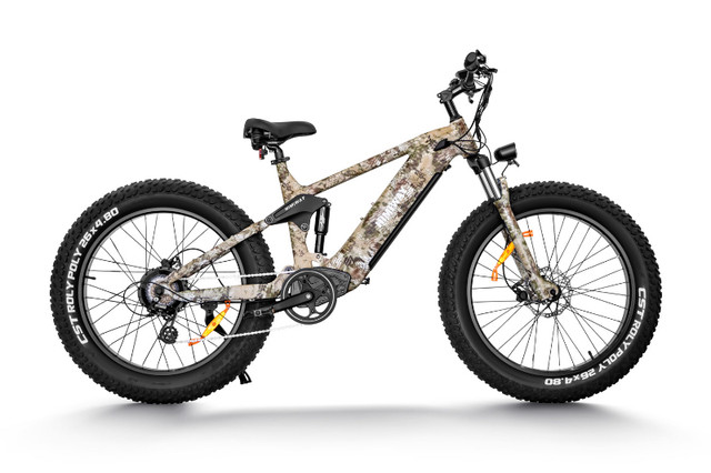 New 750W Dual Suspension Mountain Ebike Two Years Warranty in eBike in City of Halifax - Image 2