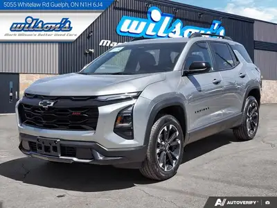 Look at this certified 2026 Chevrolet Equinox AWD RS | Leather | Heated Seats + Steering | Wireless...